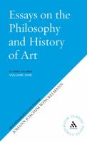 Essays On The Philosophy And History Of Art (Continuum Classic Texts) 3 Volume Set 0826488137 Book Cover
