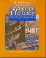 World History: Volume 2 (STUDY GUIDE) 0534531296 Book Cover