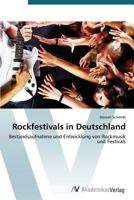 Rockfestivals in Deutschland 3639400585 Book Cover