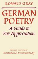 German Poetry: A Guide to Free Appreciation 0521290007 Book Cover