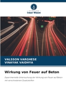 Wirkung von Feuer auf Beton 6205343800 Book Cover