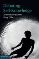 Debating Self-Knowledge 1107540917 Book Cover