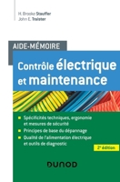 Aide-mémoire - Contrôle électrique et Maintenance (French Edition) 2100846000 Book Cover