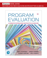 Program Evaluation: Alternative Approaches and Practical Guidelines