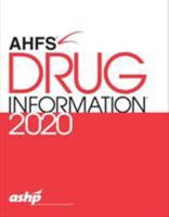 Ahfs Drug Information 2020 1585286117 Book Cover