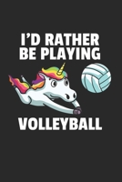 Volleyball Notizbuch: Volleyball Notizbuch f�r Liebhaber / Notizheft / Notizblock A5 (6x9in) Dotted Notebook / Punkteraster / 120 gepunktete Seiten 1678887366 Book Cover