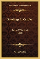 Readings in Crabbe: Tales of the Hall 1787372898 Book Cover