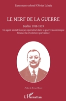 Le nerf de la guerre: Berlin 1918-1919 Un agent secret français spécialisé dans la guerre économique finance la révolution spartakiste (Mémoires Du Xxe Siècle) (French Edition) 2343194165 Book Cover