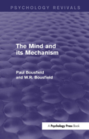 The Mind and its Mechanism 1138905909 Book Cover