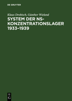 System Der Ns-Konzentrationslager 1933-1939 3050008237 Book Cover