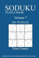 Sudoku Puzzle Book: 200 Puzzles-volume 7 1539459217 Book Cover