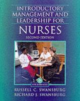 Introductory Management and Leadership for Nurses: An Interactive Text 076370640X Book Cover