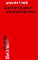 Die Phanomenologische Metaphysik Marc Richirs 346504553X Book Cover