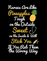 2020 - 2021 Planner nurses are like pineapples: Pretty Funny Gag Nurse weekly Monthly 2 year planner Journal Orgnizer - School Student nursing graduation appreciation Gift 1679624199 Book Cover