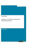 Bismarck - Ein Feind der deutschen Kolonialexpansion? 363875412X Book Cover