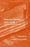 Peter Von Oertzen 1924-2008: A Political and Intellectual Biography (Historical Materialism Book) 9004705678 Book Cover