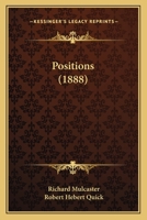 Positions (1888) 1014360056 Book Cover