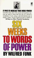 6 WEEKS WORD POWER 067181088X Book Cover