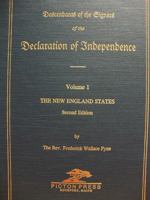 Descendants of the Signers of the Declaration of Independence 0897253922 Book Cover