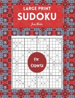 Large print Sudoku for Experts: Brain Games For Adults, 16x16 Large Print B08R6MTM1Z Book Cover