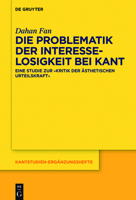 Die Problematik Der Interesselosigkeit Bei Kant 311054489X Book Cover