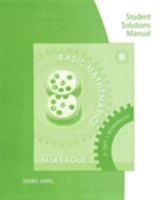 Student Solutions Manual for McKeague's Basic Mathematics 0534998305 Book Cover