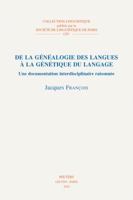 de la Genealogie Des Langues a la Genetique Du Langage: Une Documentation Interdisciplinaire Raisonnee 9042936606 Book Cover