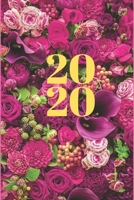 2020 Planner Weekly and Monthly: Pretty Simple Planners: Jan 1, 2020 to Dec 31, 2020: Weekly & Monthly Planner+ Calendar Views, Organizer & Diary 1654640336 Book Cover