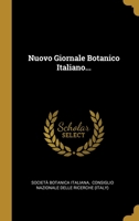 Nuovo Giornale Botanico Italiano... 1012466752 Book Cover