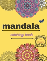 mandala coloring book: Beautiful Mandalas for Stress Relief and Relaxation Gift for Sister Mother B08RCM2H4L Book Cover