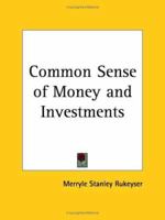 Common Sense of Money and Investments 0766161072 Book Cover