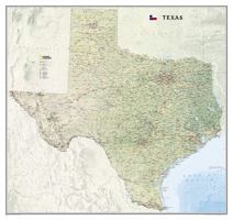 Texas [Laminated] (National Geographic Reference Map) 1597752444 Book Cover
