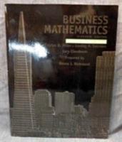 Business Mathematics: Student's Solutions Manual 0321543033 Book Cover