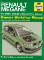 Renault Megane Petrol and Diesel Service and Repair Manual: 2002 to 2005 (Haynes Service & Repair Manuals) 1844252841 Book Cover