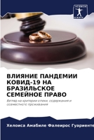 ВЛИЯНИЕ ПАНДЕМИИ КОВИД-19 НА БРАЗИЛЬСКОЕ СЕ 6205956152 Book Cover