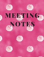 My Boring Meeting Survival Guide and Notes: 8.5x11 Meeting Notebook and Puzzle Book 1086203267 Book Cover