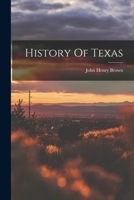 History of Texas 0353457914 Book Cover