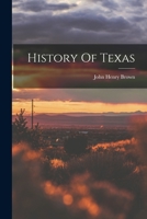 History of Texas 0353457922 Book Cover