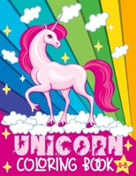 Unicorn Coloring Book for Kids ages 4 - 8: A Lovely Unicorn Gift for Girls B08FP7LN7Y Book Cover