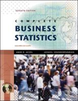 Complete Business Statistics 0072524855 Book Cover