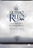 El ultimo rito 8484451348 Book Cover