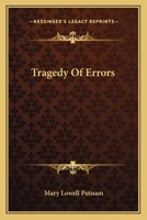 Tragedy of Errors 1146306695 Book Cover