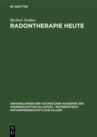 Radontherapie Heute 3112573218 Book Cover