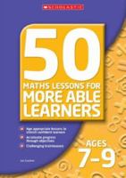 50 Maths Lessons for Less Able Learners Ages 7-9. 0439945283 Book Cover