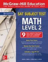 McGraw-Hill Education SAT Subject Test Math Level 2, Fifth Edition 1260135403 Book Cover