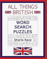 All Things British Word Search Puzzles 1907119515 Book Cover