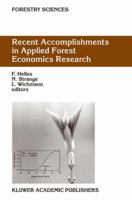 Recent Accomplishments in Applied Forest Economics Research (Forestry Sciences) 140201127X Book Cover