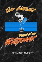 TERMINPLANER: Fitness Model Kalender Frauenbodybuilding Terminkalender - Willenskraft Wochenplaner Frauenfitness Wochenplanung Bodybuilding ... To-Do Liste Termine (German Edition) 1672554683 Book Cover