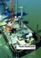 Piling Engineering 0903384353 Book Cover