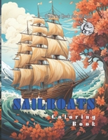 SAIL BOATS Coloring Book B0CN4X21Z9 Book Cover